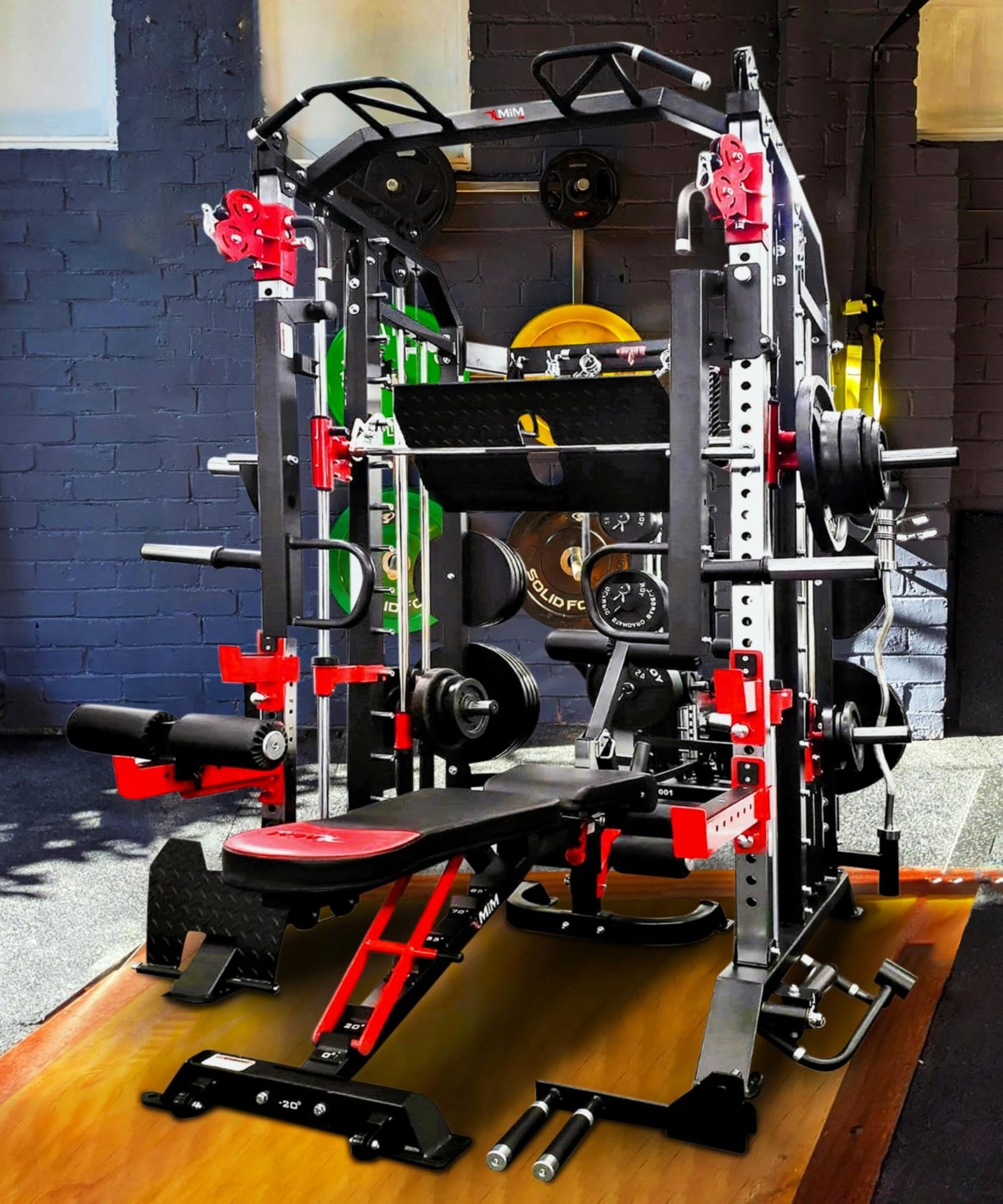 MiM USA Hercules 1001, Commercial <br>All in One Home Gym Lifetime Warranty