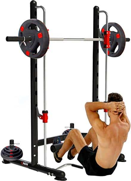 MiM USA Compact Smith Machine and Squat Rack