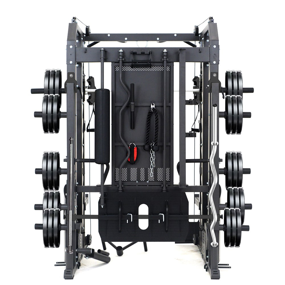 MIM USA Hercules Pro, All-In-One Home Gym, 400 Pound Weight Stack & Adjustable Pulley Ratio