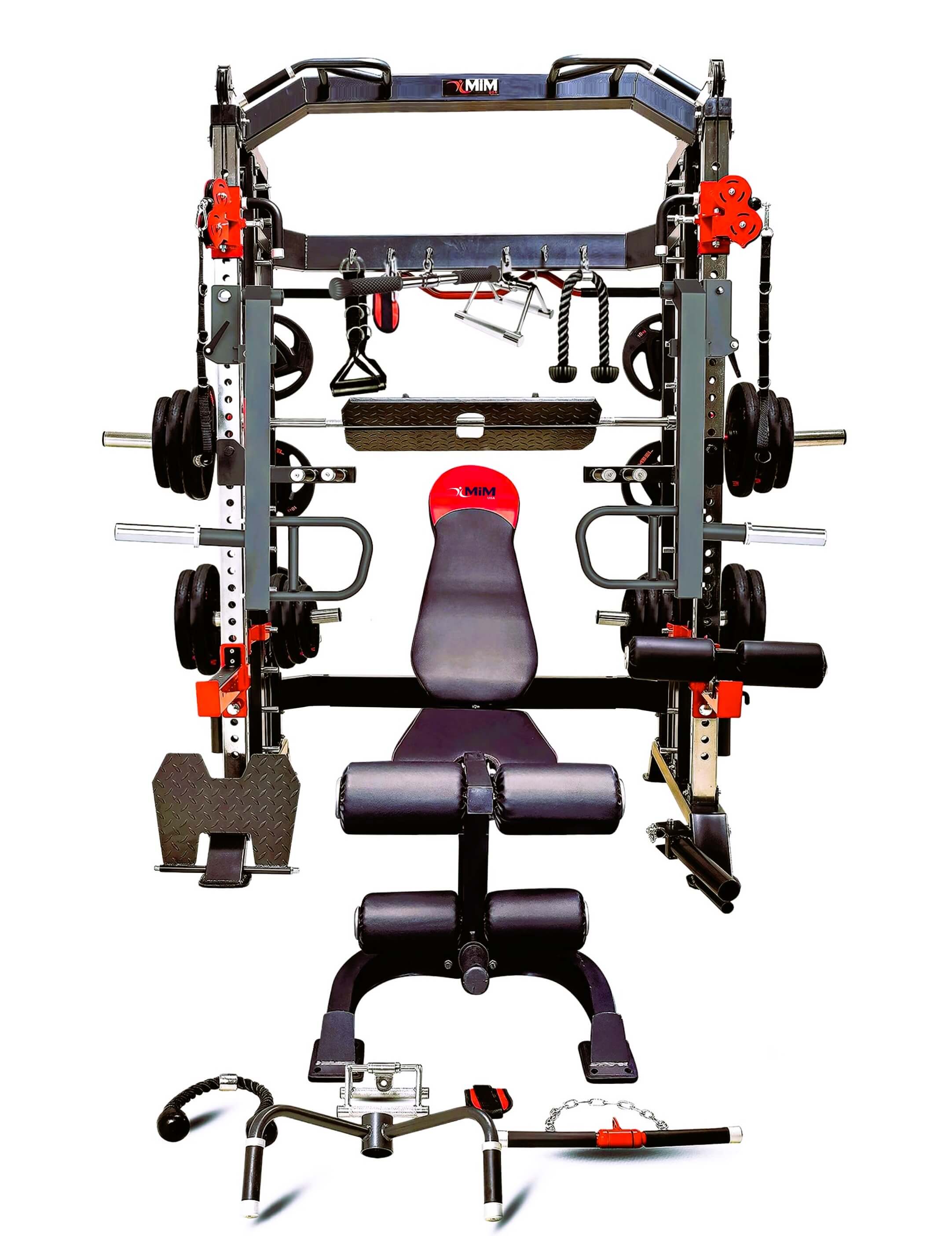 MiM USA Hercules 1001, Commercial <br>All in One Home Gym Lifetime Warranty