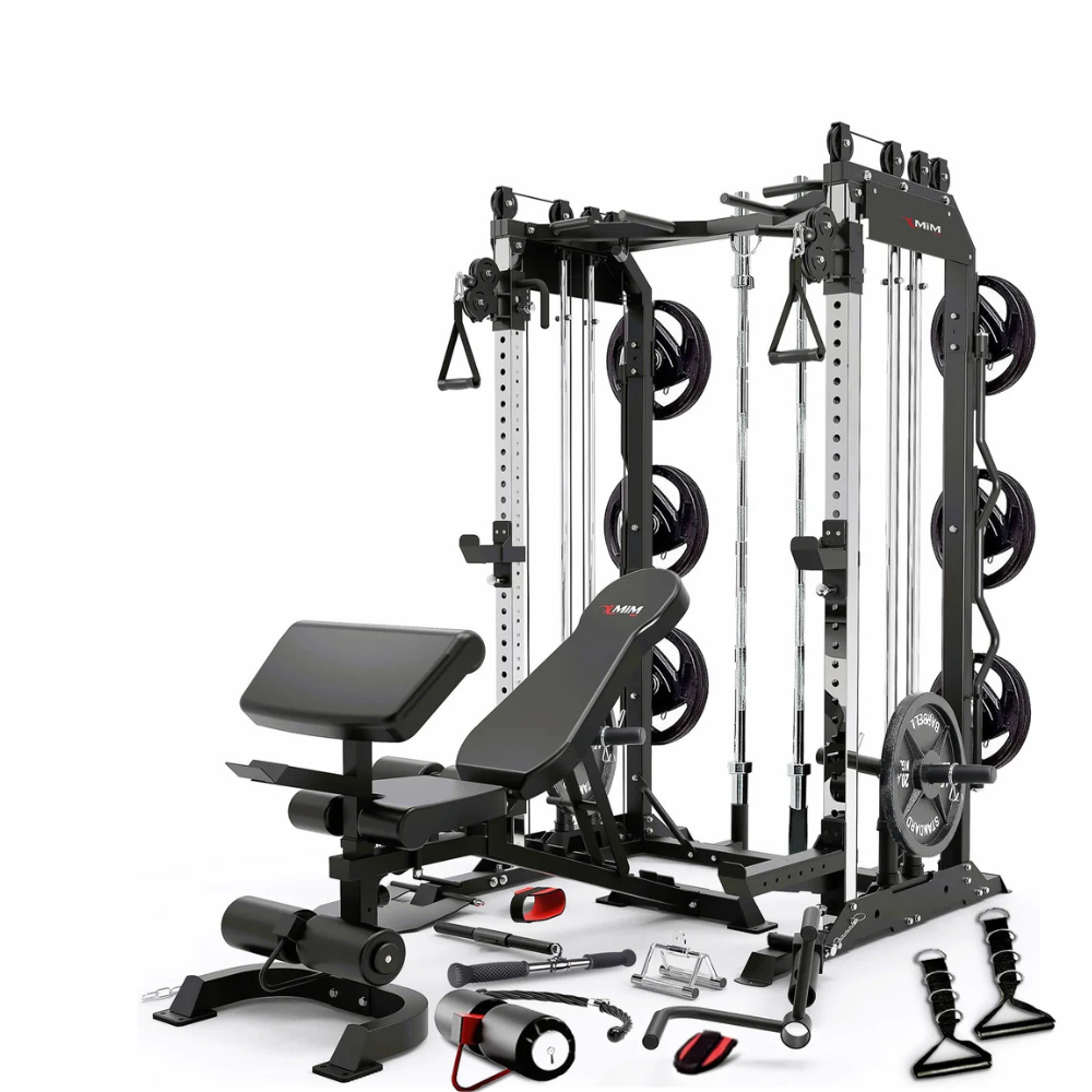 Maximize Home Workouts with Weight Bench and Smith Machine Maximize Home Workouts with Weight Bench and Smith Machine