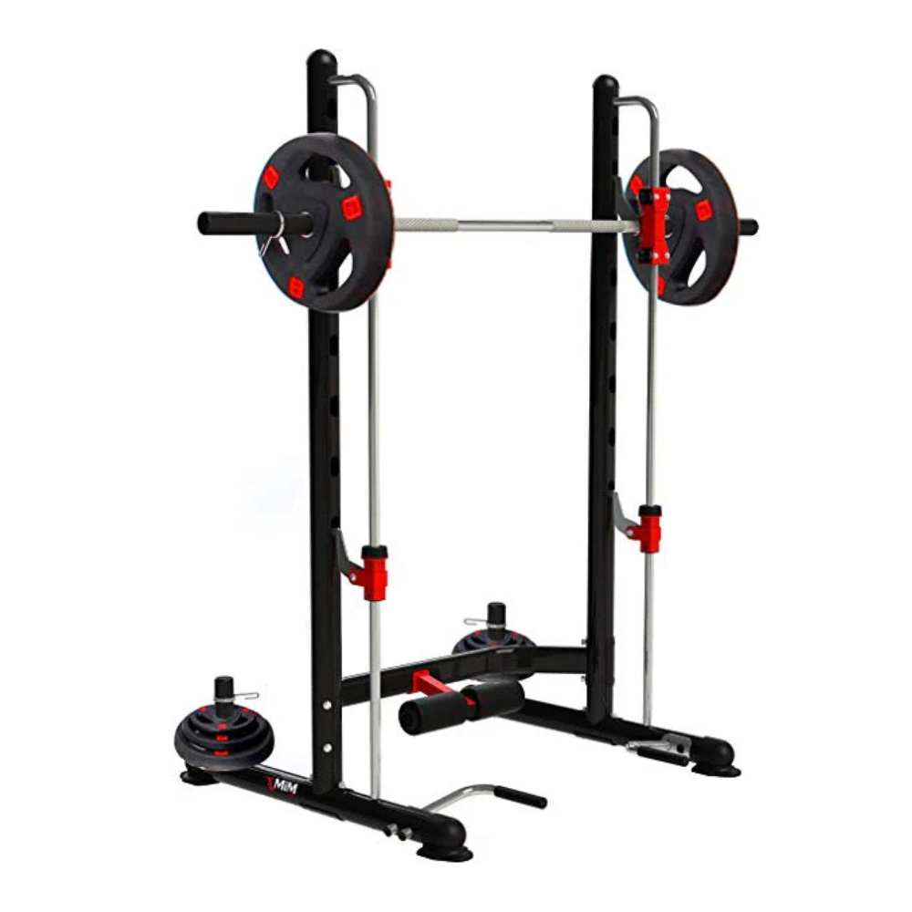 MiM USA Compact Smith Machine and Squat Rack